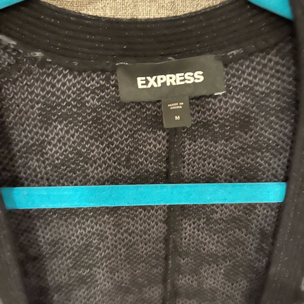 Express Leopard Print Cardigan, - Picture 4 of 7